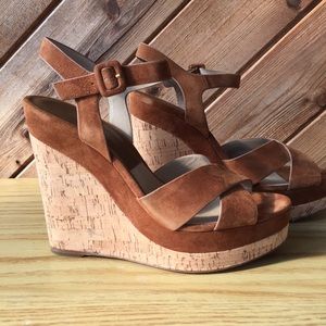 Michael Kors Suede platform Wedges